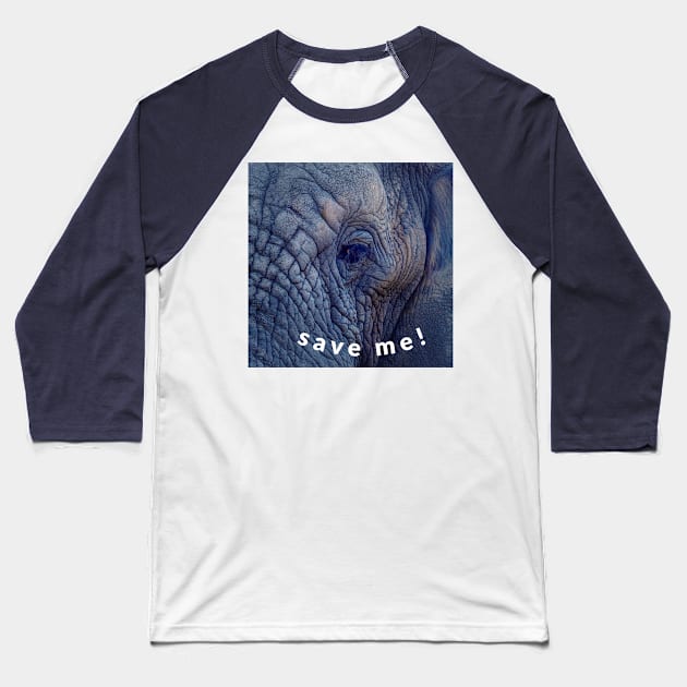 save me! Baseball T-Shirt by Zipora